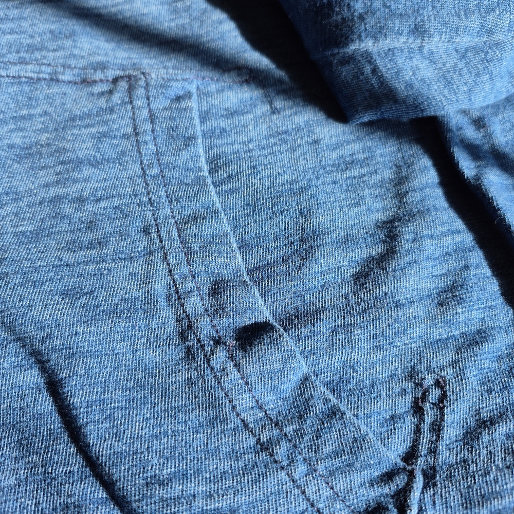 Lucky Brand Bright Blue Lightweight Hoodie 2561/252 - Picture 4 of 11